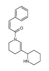 1'-(3-phenyl-acryloyl)-1,2,3,4,5,6,1',4',5',6'-decahydro-[2,3']bipyridinyl Structure