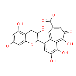 Epitheaflavic acid结构式