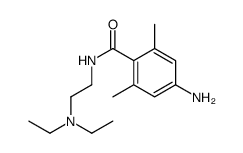 4-amino-N-[2-(diethylamino)ethyl]-2,6-dimethylbenzamide Structure