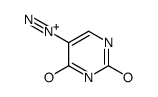 2,4-dioxo-1H-pyrimidine-5-diazonium结构式