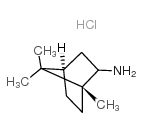 1,7,7-TRIMETHYLBICYCLO[2.2.1]HEPTAN-2-AMINE HYDROCHLORIDE Structure