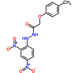 N'-(2,4-Dinitrophenyl)-2-(4-methylphenoxy)acetohydrazide Structure