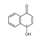 1,4-naphthosemiquinone radical结构式