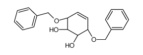 (1S,2S,3S,6S)-3,6-bis(phenylmethoxy)cyclohex-4-ene-1,2-diol结构式