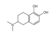 1,2-Naphthalenediol,6-(dimethylamino)-5,6,7,8-tetrahydro-(9CI) structure