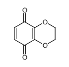 2,3-dihydro-1,4-benzodioxine-5,8-dione Structure