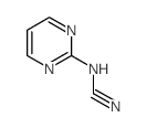 Pyrimidin-2-ylcyanamide结构式