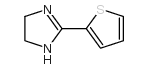 4,5-二氢-2-(2-噻吩)-1H-咪唑结构式