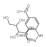 D-Xylose, (2,4-dinitrophenyl)hydrazone (9CI) Structure