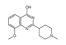 8-methoxy-2-(1-methylpiperidin-4-yl)-1H-quinazolin-4-one Structure