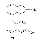 2-Indanamin-gentisat结构式