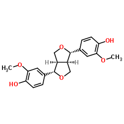 Pinoresinol structure