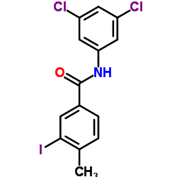 N-(3,5-Dichlorophenyl)-3-iodo-4-methylbenzamide Structure
