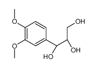(1R,2R)-1-(3,4-dimethoxyphenyl)propane-1,2,3-triol Structure