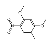 2,4-dimethoxy-5-nitro-toluene结构式