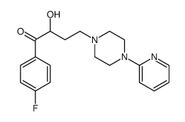 1-(4-fluorophenyl)-2-hydroxy-4-(4-pyridin-2-ylpiperazin-1-yl)butan-1-one结构式