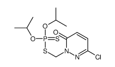 6-chloro-2-[di(propan-2-yloxy)phosphinothioylsulfanylmethyl]pyridazin-3-one Structure