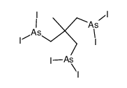 1,1,1-tris(diiodoarsinomethyl)ethane Structure