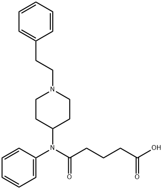 Valeryl fentanyl carboxy metabolite结构式