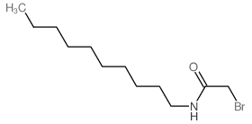 Acetamide,2-bromo-N-decyl- Structure