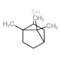 Bicyclo[2.2.1]heptane-2-thiol,1,7,7-trimethyl- structure