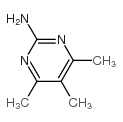 2-Pyrimidinamine, 4,5,6-trimethyl- (9CI) Structure