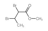 methyl 2,3-dibromobutanoate Structure