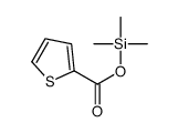 2-Thiophenecarboxylic acid, trimethylsilyl ester Structure