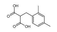 (2,4-dimethyl-benzyl)-malonic acid Structure