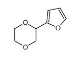 2-(2-Furanyl)-1,4-dioxane Structure