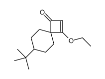 3-Ethoxy-7-(2-methyl-2-propanyl)spiro[3.5]non-2-en-1-one Structure