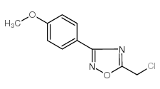 5-(chloromethyl)-3-(4-methoxyphenyl)-1,2,4-oxadiazole Structure