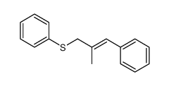 (E)-1-Phenyl-2-methyl-3-phenylthiopropen Structure