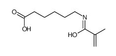 6-(2-methylprop-2-enoylamino)hexanoic acid Structure