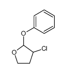 3-chloro-2-phenoxy-tetrahydro-furan结构式