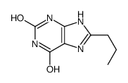 8-propyl-3,7-dihydropurine-2,6-dione Structure