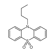 10-Butyl-10H-phenothiazine 5,5-dioxide Structure