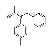 N-benzyl-N-(4-methylphenyl)acetamide Structure
