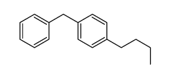 1-benzyl-4-butylbenzene Structure