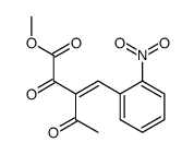methyl 3-[(2-nitrophenyl)methylidene]-2,4-dioxopentanoate Structure