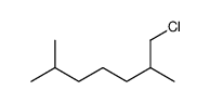 1-chloro-2,6-dimethylheptane Structure