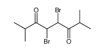 4,5-dibromo-2,7-dimethyl-octane-3,6-dione Structure