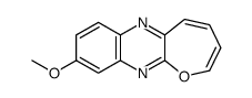 9-methoxyoxepino[3,2-b]quinoxaline结构式