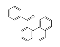 [2-(2-ethenylphenyl)phenyl]-phenylmethanone结构式