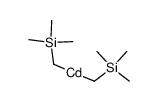 Cadmium, bis(trimethylsilyl)methyl]- structure