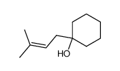 1-(3-methyl-2-butenyl)-1-cyclohexanol Structure