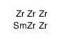 samarium,zirconium Structure