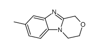 1H-[1,4]Oxazino[4,3-a]benzimidazole,3,4-dihydro-8-methyl-(7CI,9CI) structure