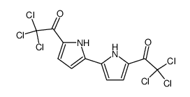 5,5'-bistrichloroacetyl-2,2'-bipyrrole结构式