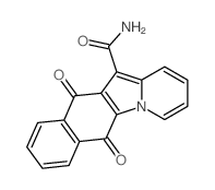 6,11-dioxonaphtho[2,3-b]indolizine-12-carboxamide Structure